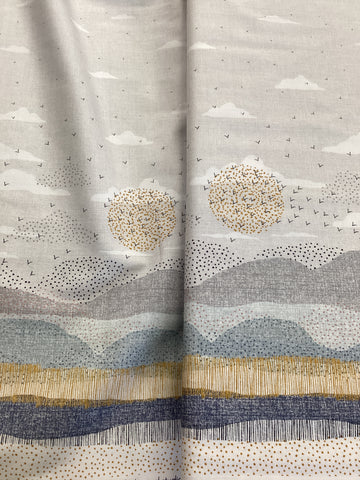 Birdsong by Jojo Coco BIRD1227 Multi | Dashwood Studio - 1/2 metre