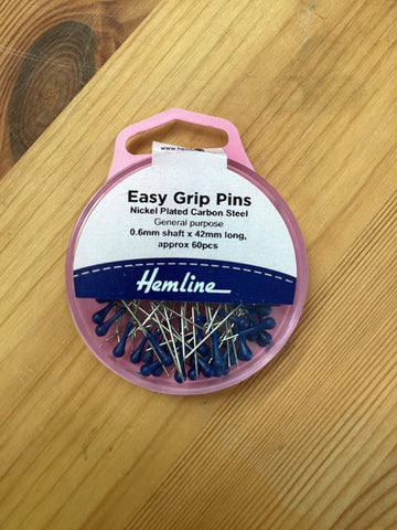 Hemline Easy Grip Pins