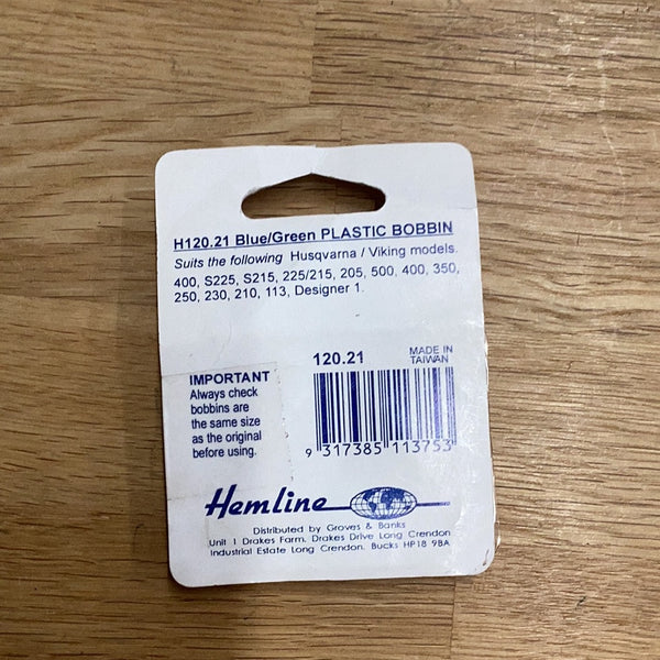 Bobbins to suit Husqvarna/Viking Type 120.21 | Hemline