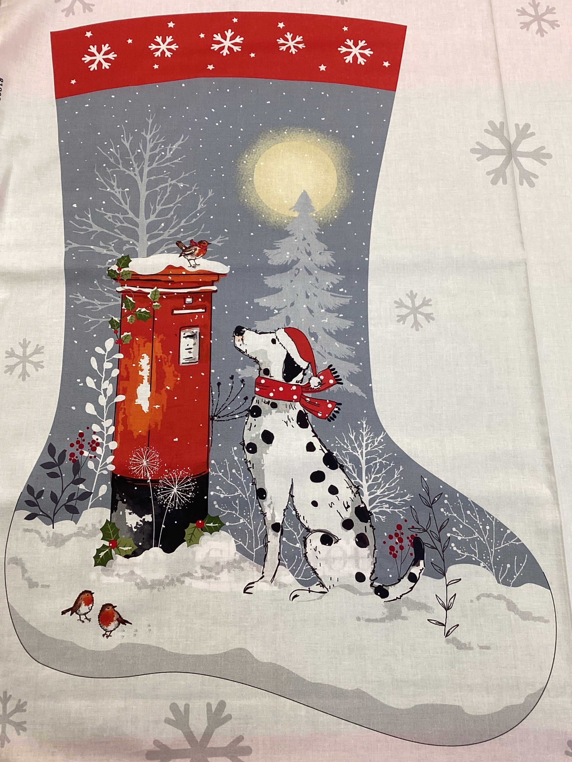 XP060 Large Winter moon Stocking Panel 81800 | Nutex