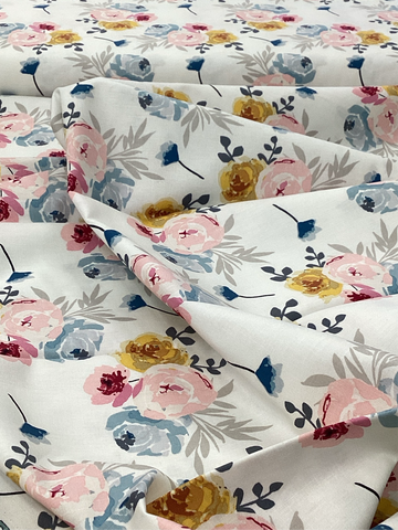 Pattern C8500 Blooms & Bobbins by Melissa Mora | Riley Blake Designs - 1/2 Metre