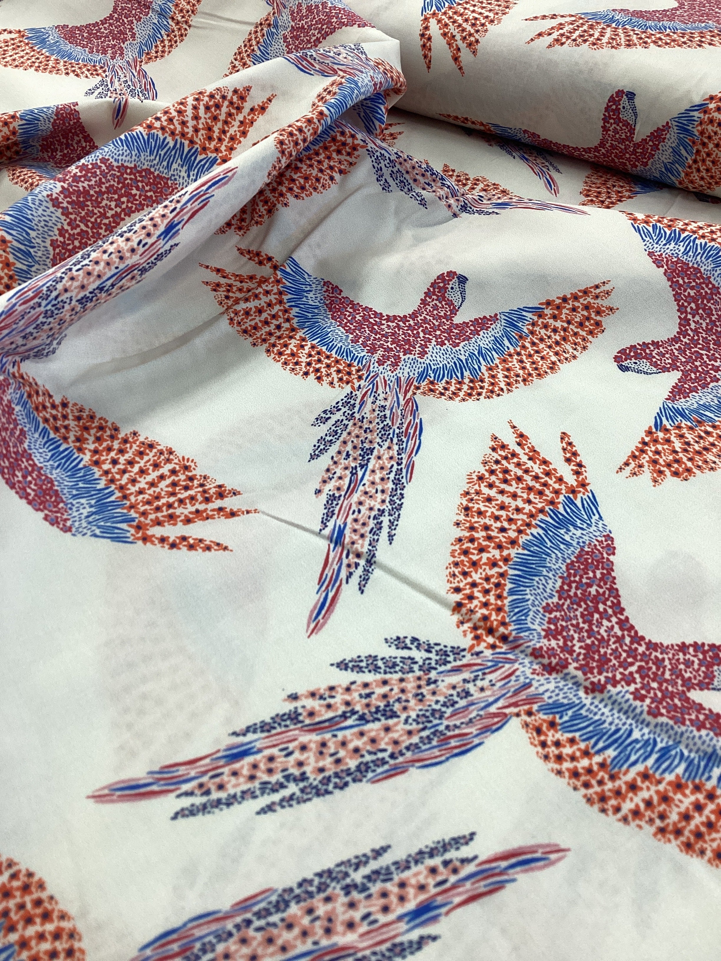 Gliding Corella 591 |  McElroy Fabric - 1 Metre
