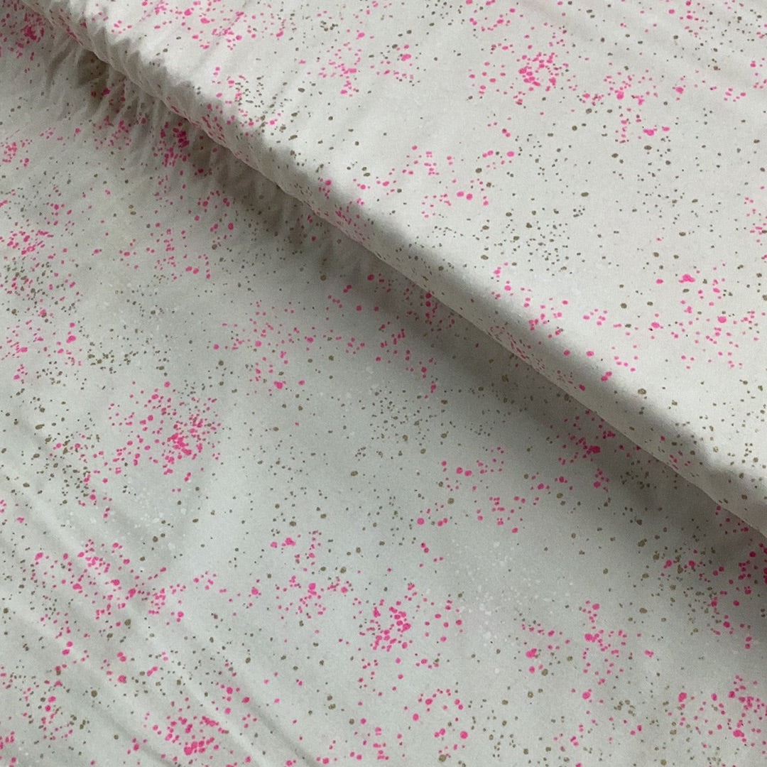 Ruby Star Society -Speckled- Rashida Coleman-Hale RS5027 16M | Metallic Neon Pink
