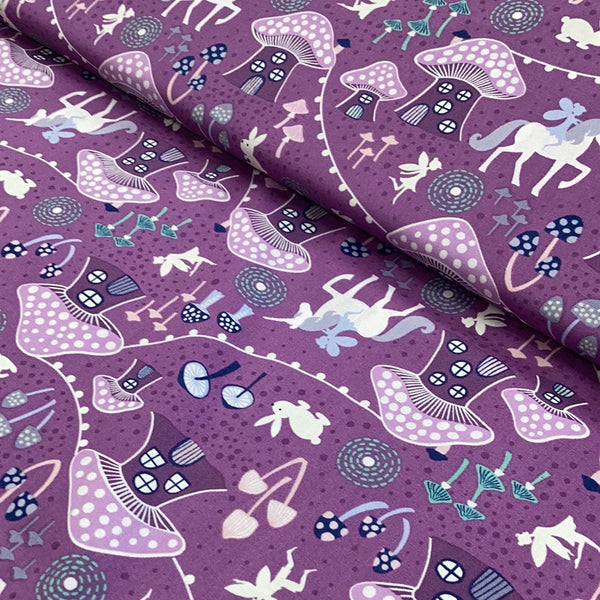 Fairy Nights D#A403 Purple | Lewis & Irene - 1/2 metre