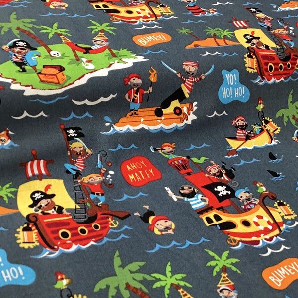 Pirates Life C7350 -Riley Blake- DA07 - 1/2 Metre