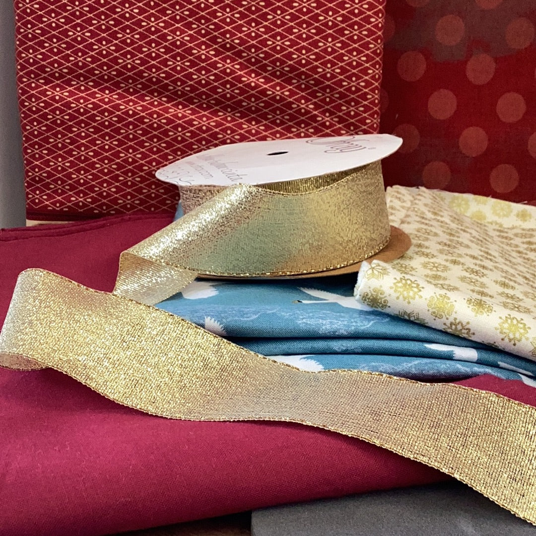 Offray Gold Ribbon | 38mm Wide