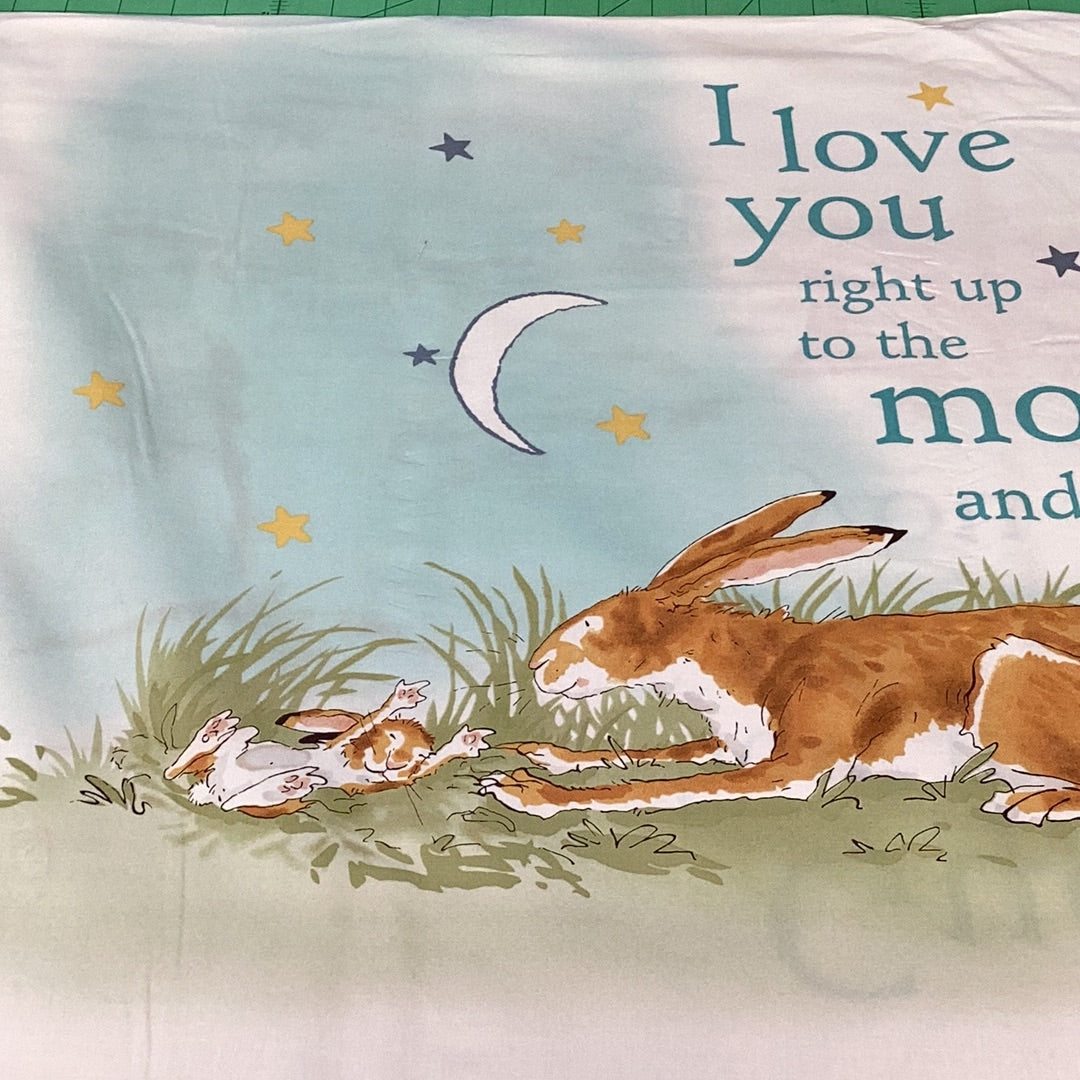Panel -Guess How Much I Love You- 100% Cotton Fabric - LFI23