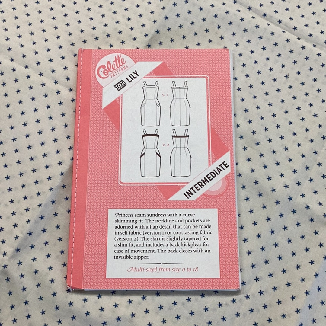 Colette Patterns 1020 Lilly | Intermediate