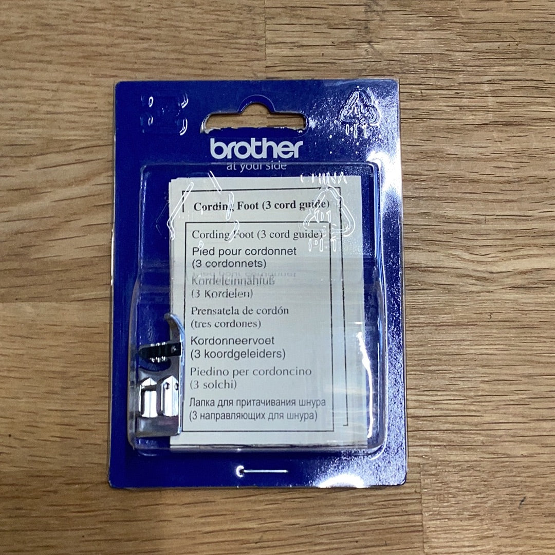 Brother F013N 7mm three-cord cording foot