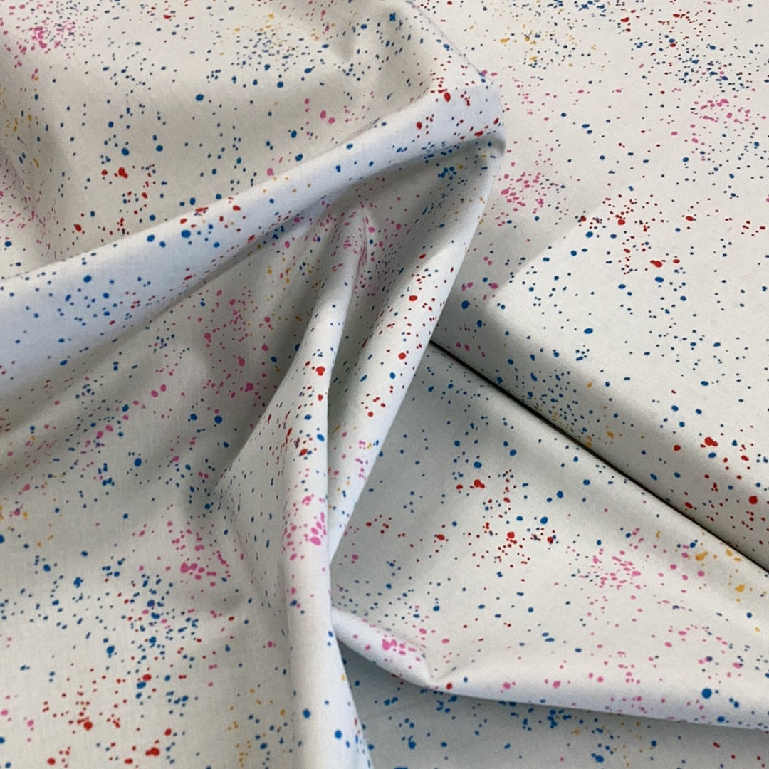Ruby Star Society -Speckled- Rashida Coleman Hale RS5027 15M |Matallic White - 1/2 metre