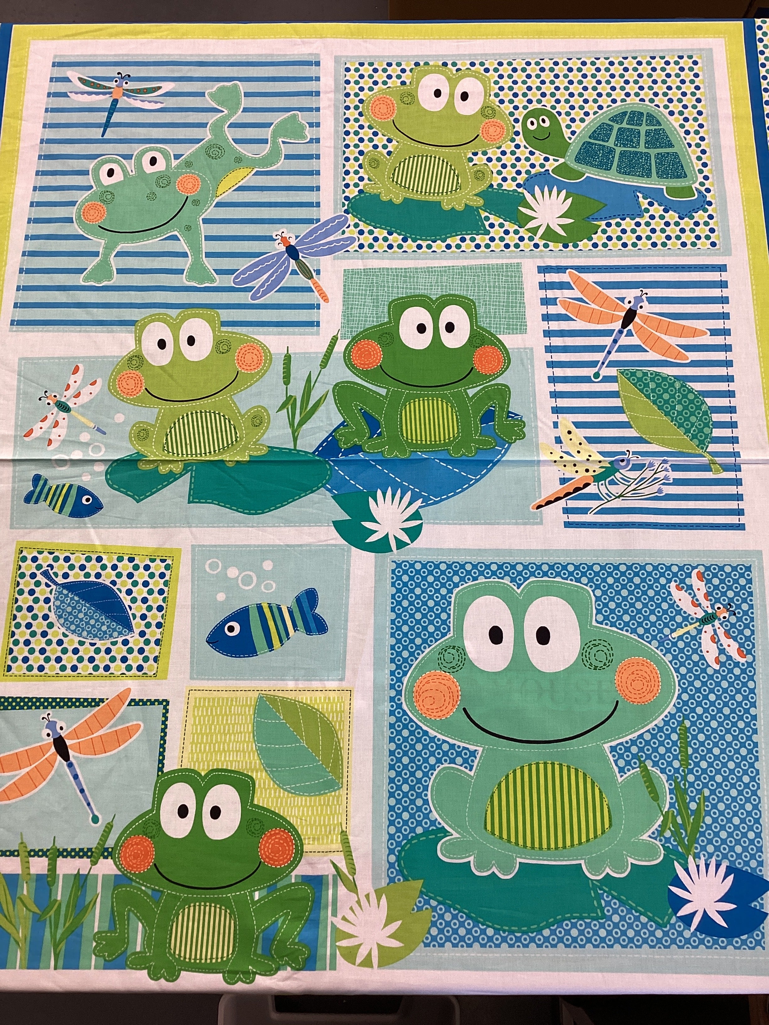 Toadily Cute by Greta Lynn Panel C7933 | Benartex