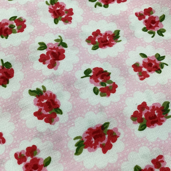 Rose Cotton Poplin | Rose & Hubble Fabrics - 1/2 Metre