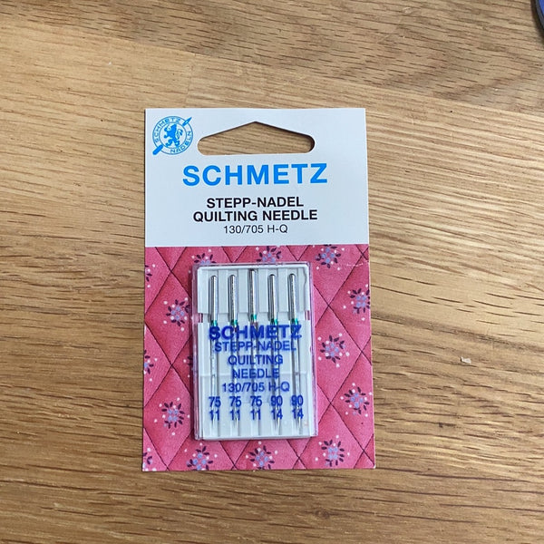 Schmetz Stepp-Nader Quilting Needle 130/705 H-Q 75/11 + 90/14