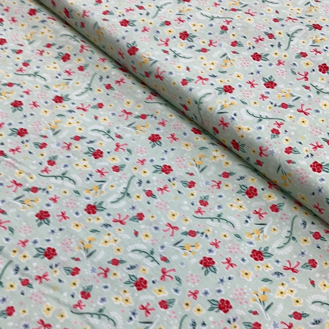 Bunnies & Cream C6022 Mint -Penny Rose- DB26 - 1/2 Metre