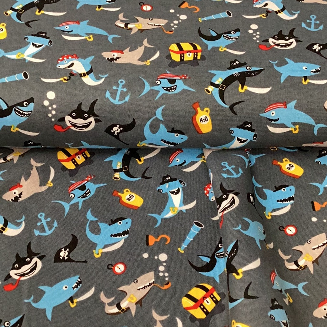 Pirates Life C7352 -Riley Blake- DA08 - 1/2 Metre