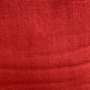 Red Linen Texture Cotton Fabric | Makower - 1/2 metre