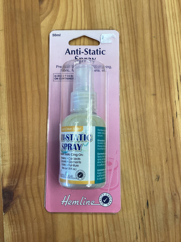 Hemline Anti-Static Spray