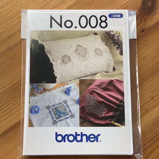 Brother BLECUSB8 Cutwork Style embroidery design USB packaging