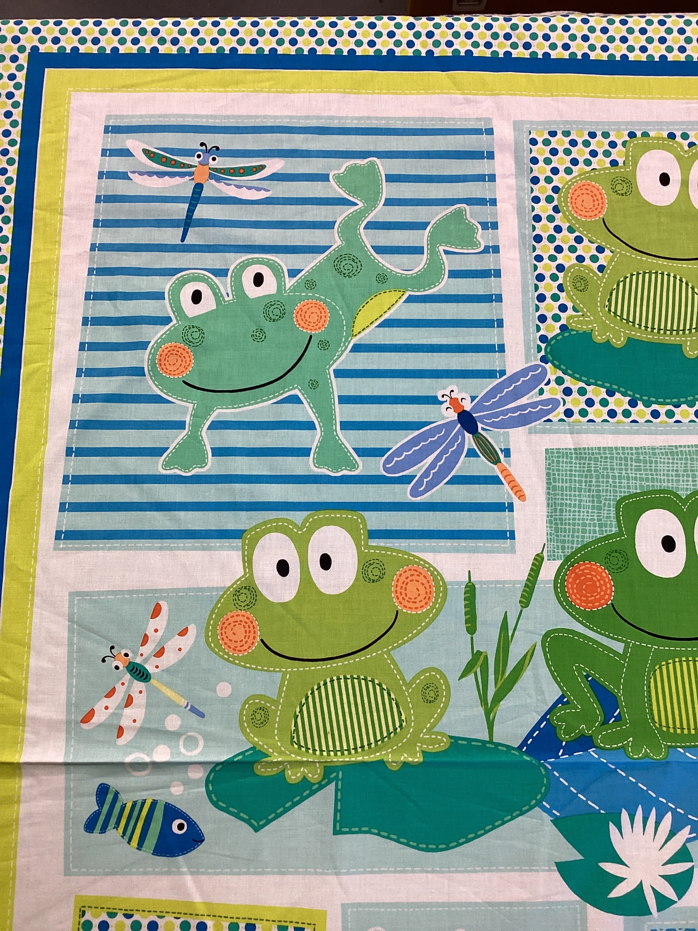 Toadily Cute by Greta Lynn Panel C7933 | Benartex
