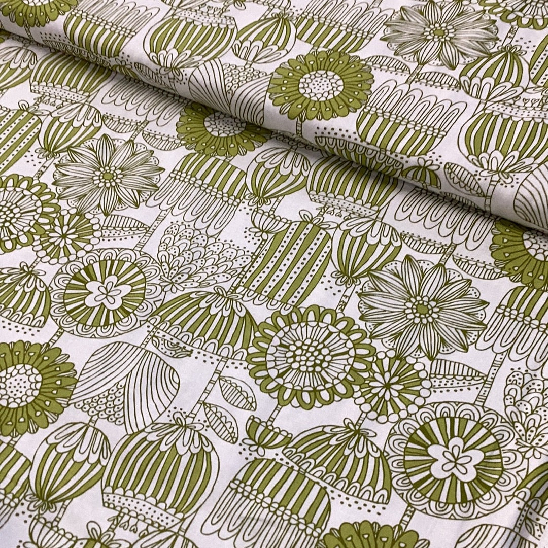 Just Another Walk In The Woods by Stacy Iest Hsu #20522 Lime | Moda -1/2 metre