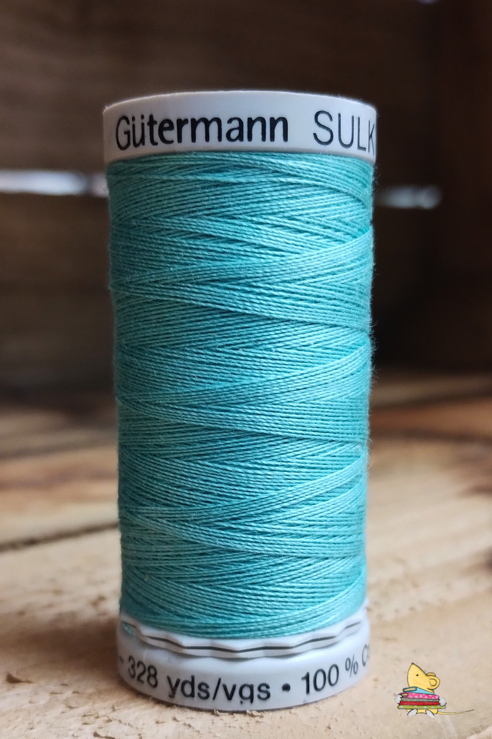 Gutermann Machine Embroidery/ Quilting Thread 100% Cotton 300m (1046)