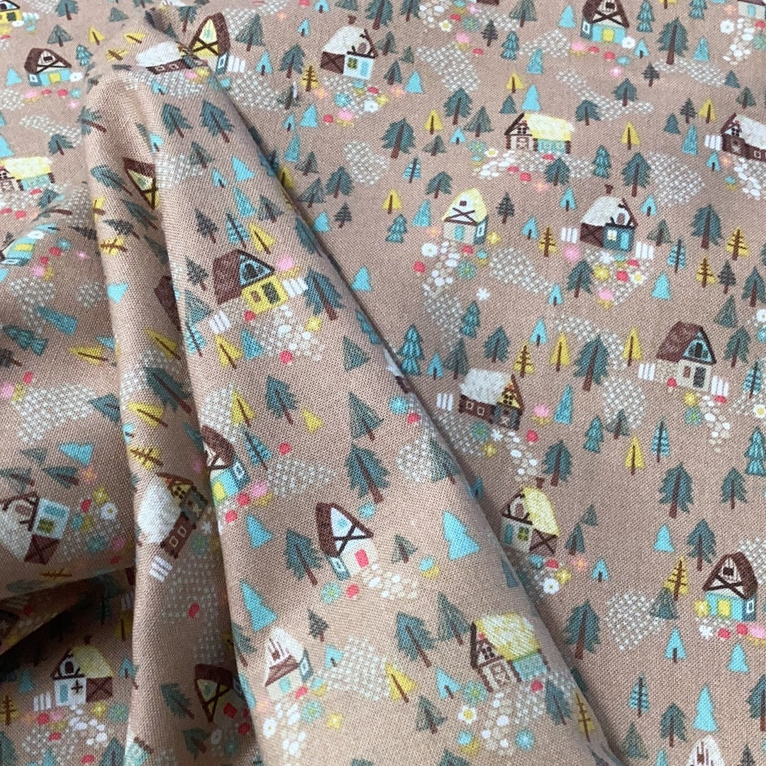 Goldilocks C5712 Brown -Riley Blake- DA20 - 1/2 Metre