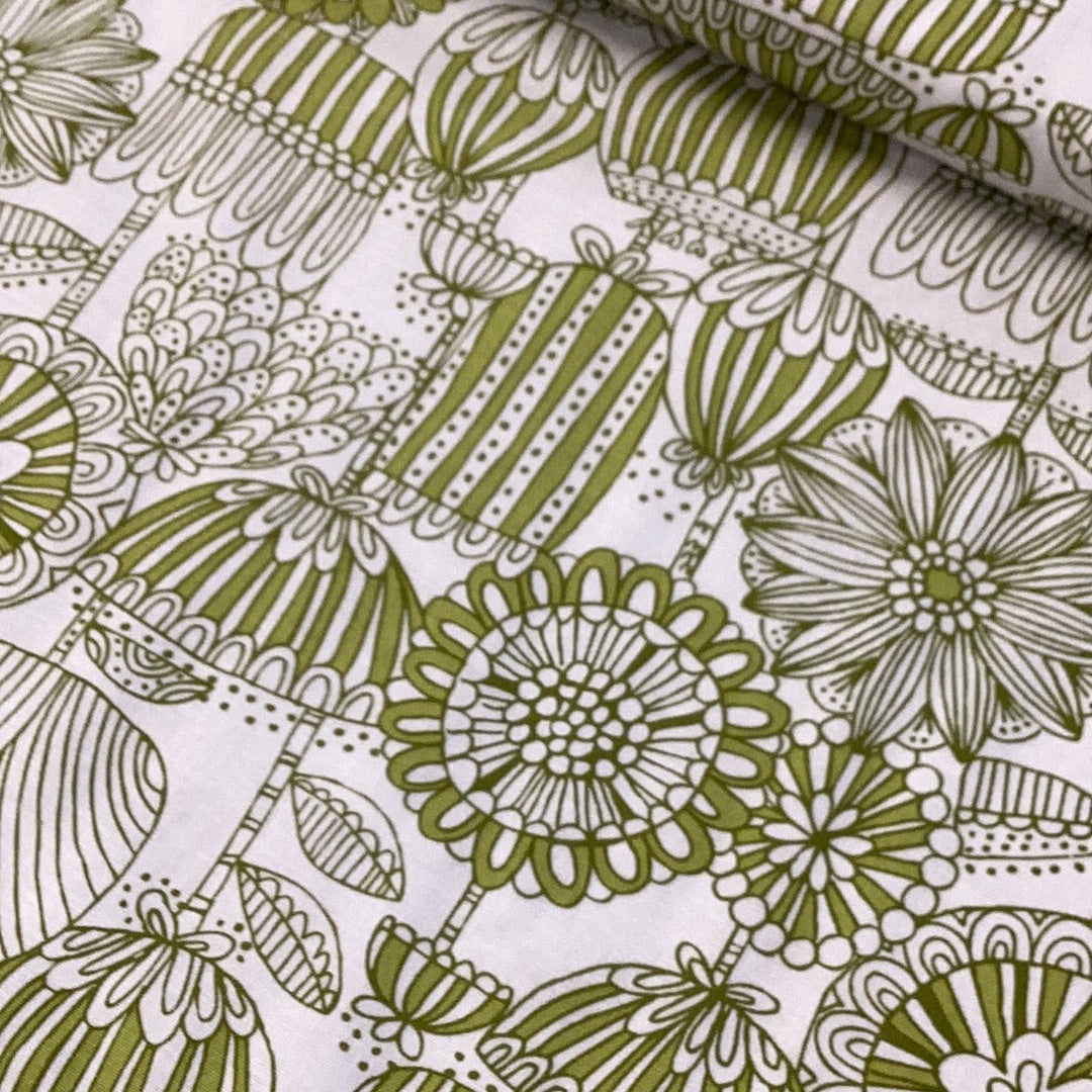 Just Another Walk In The Woods by Stacy Iest Hsu #20522 Lime | Moda -1/2 metre