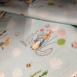 Peter Rabbit -Beatrix Potter- 100% Cotton Fabric - LFI22