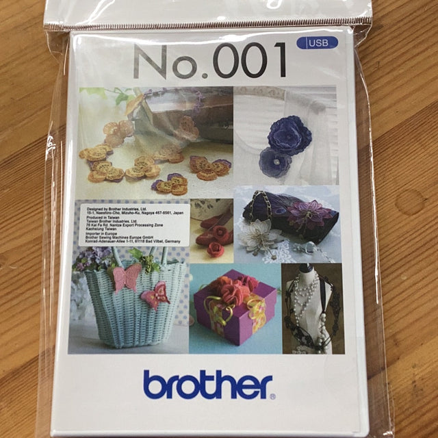 Brother BLECUSB1 3D Embroidery embroidery design USB packaging