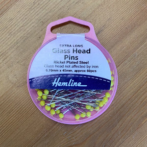 Hemline Glass Pins H703