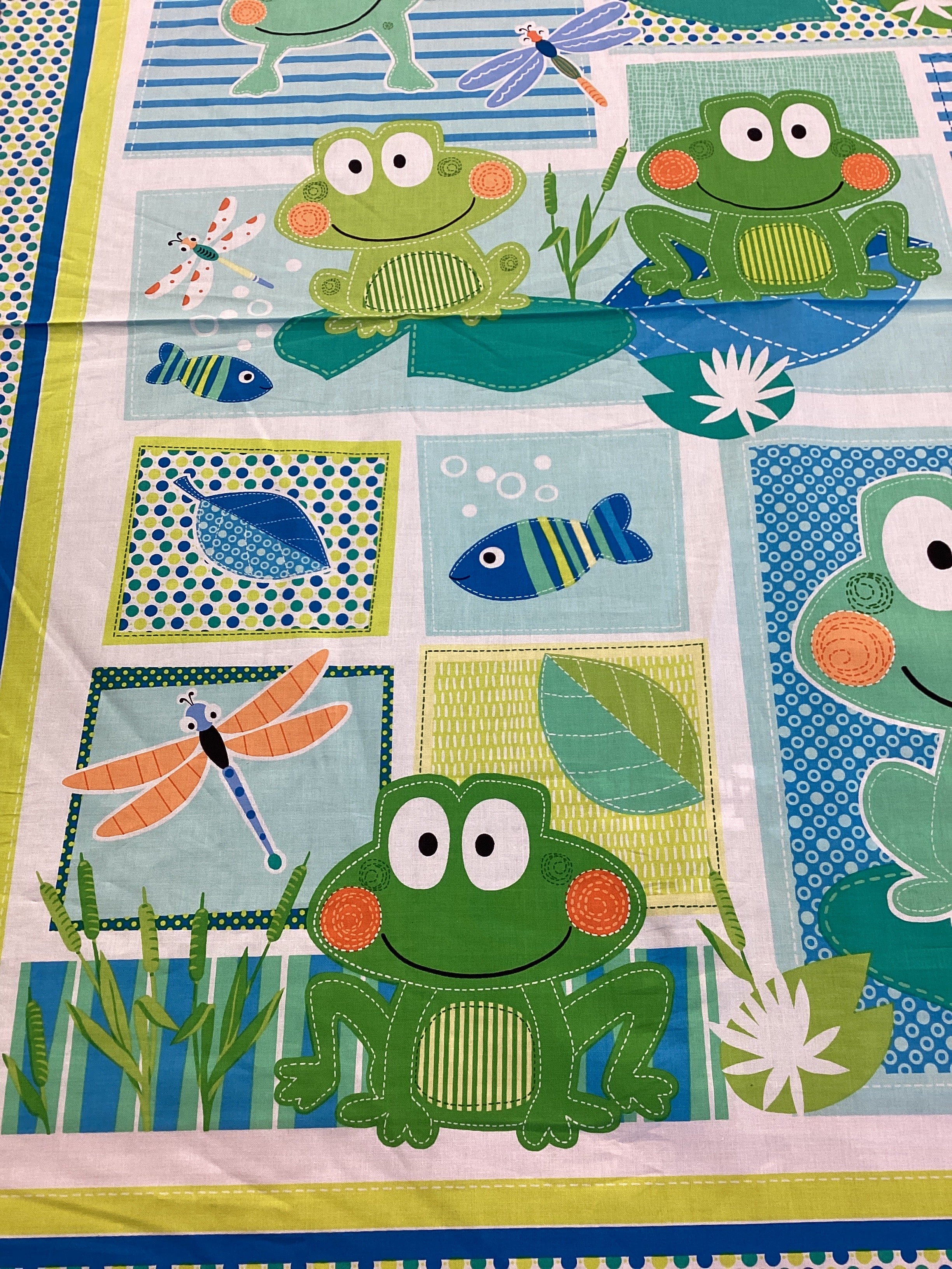 Toadily Cute by Greta Lynn Panel C7933 | Benartex