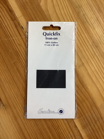 Hemline Quickfix (Cotton Patch): Iron On Dark Grey