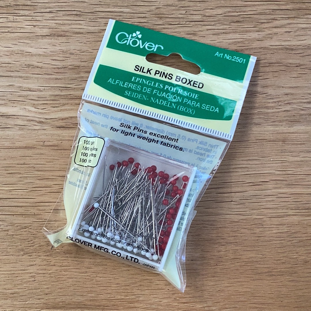 Clover Silk Pins