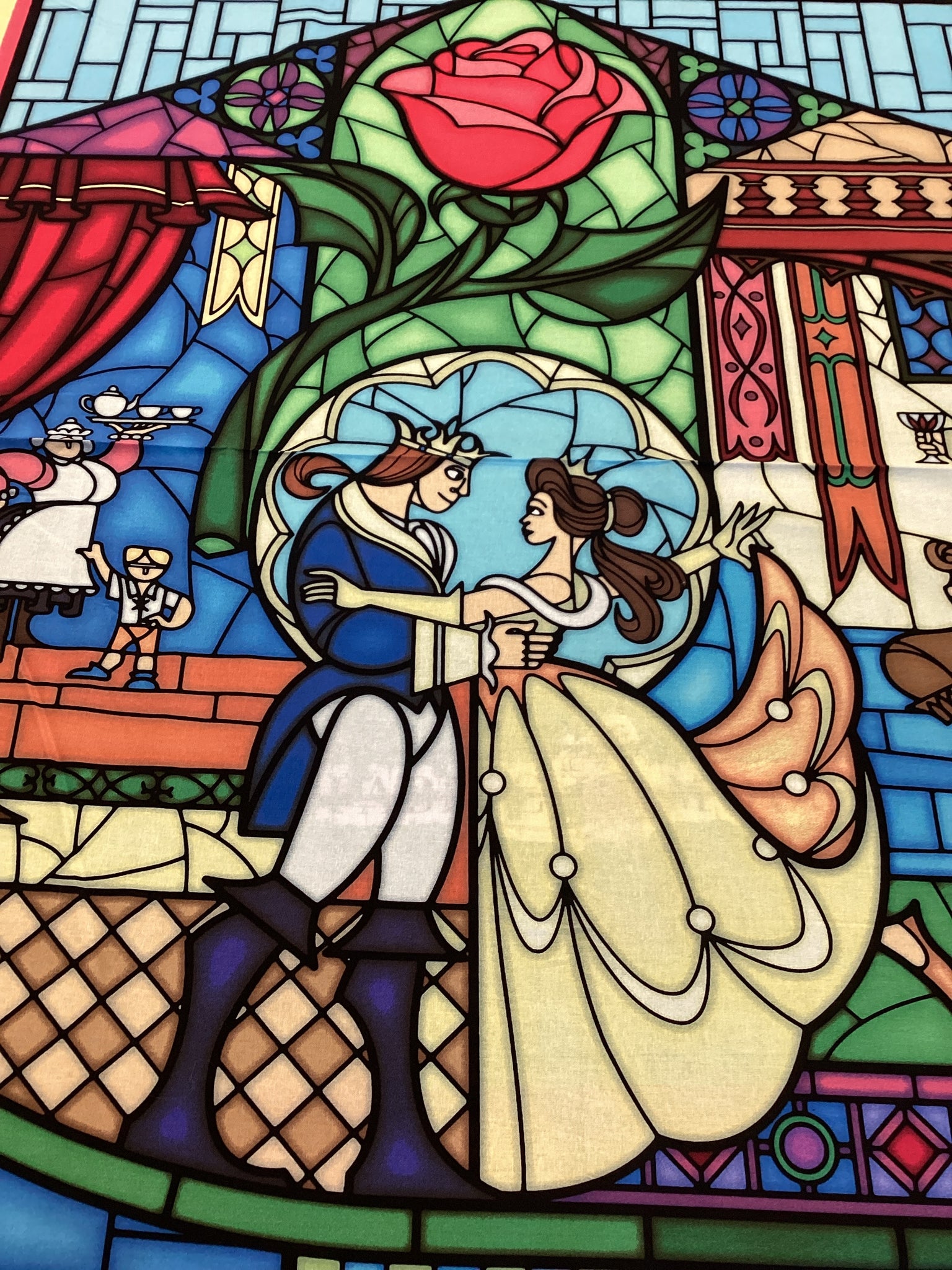 Beauty and The Beast Panel CP65423