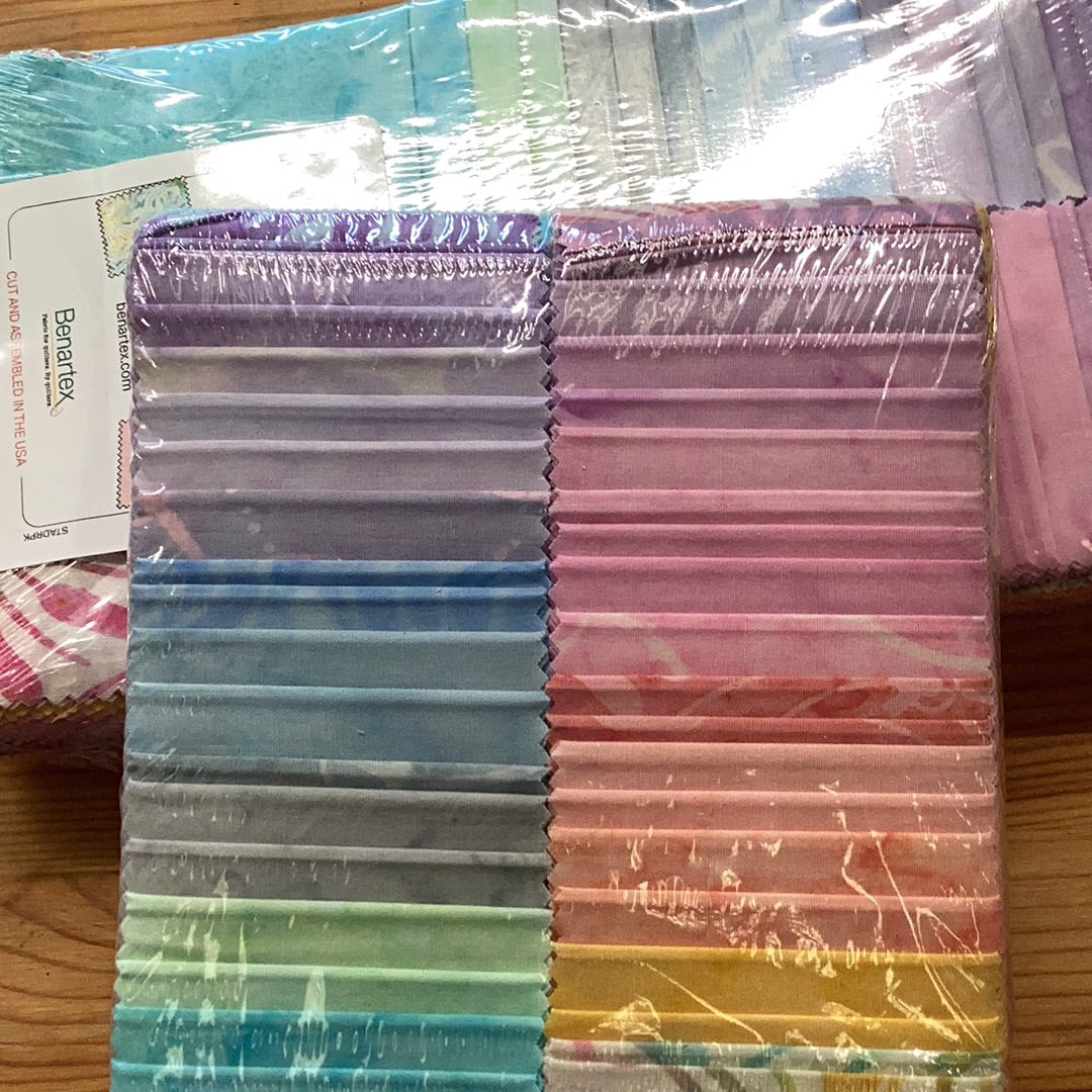 Adrift Triple-Dyed Batiks Strip-pies | Littondale