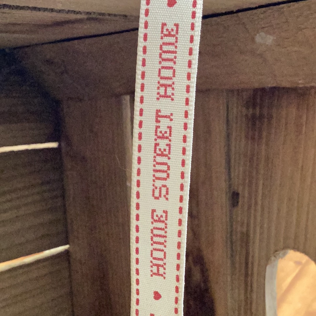Home Sweet Home Ribbon | Per Metre