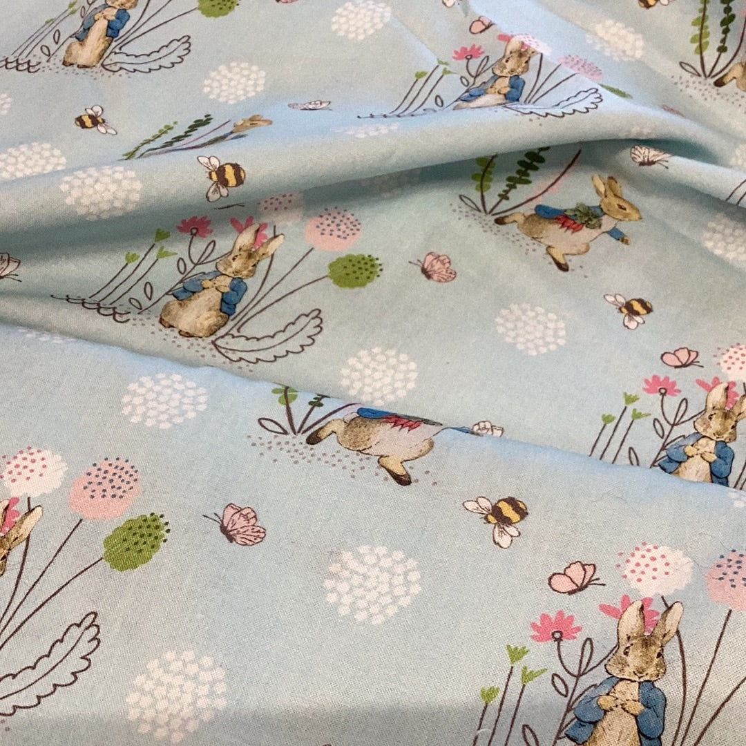 Peter Rabbit -Beatrix Potter- 100% Cotton Fabric - LFI22