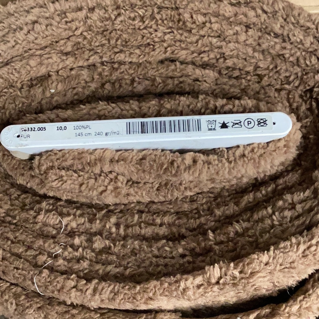 Brown Fleece | 2 Metres