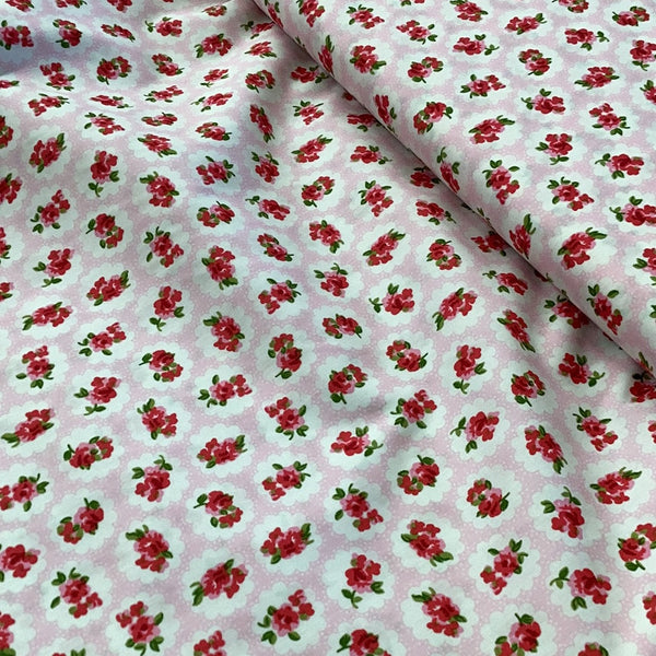 Rose Cotton Poplin | Rose & Hubble Fabrics - 1/2 Metre