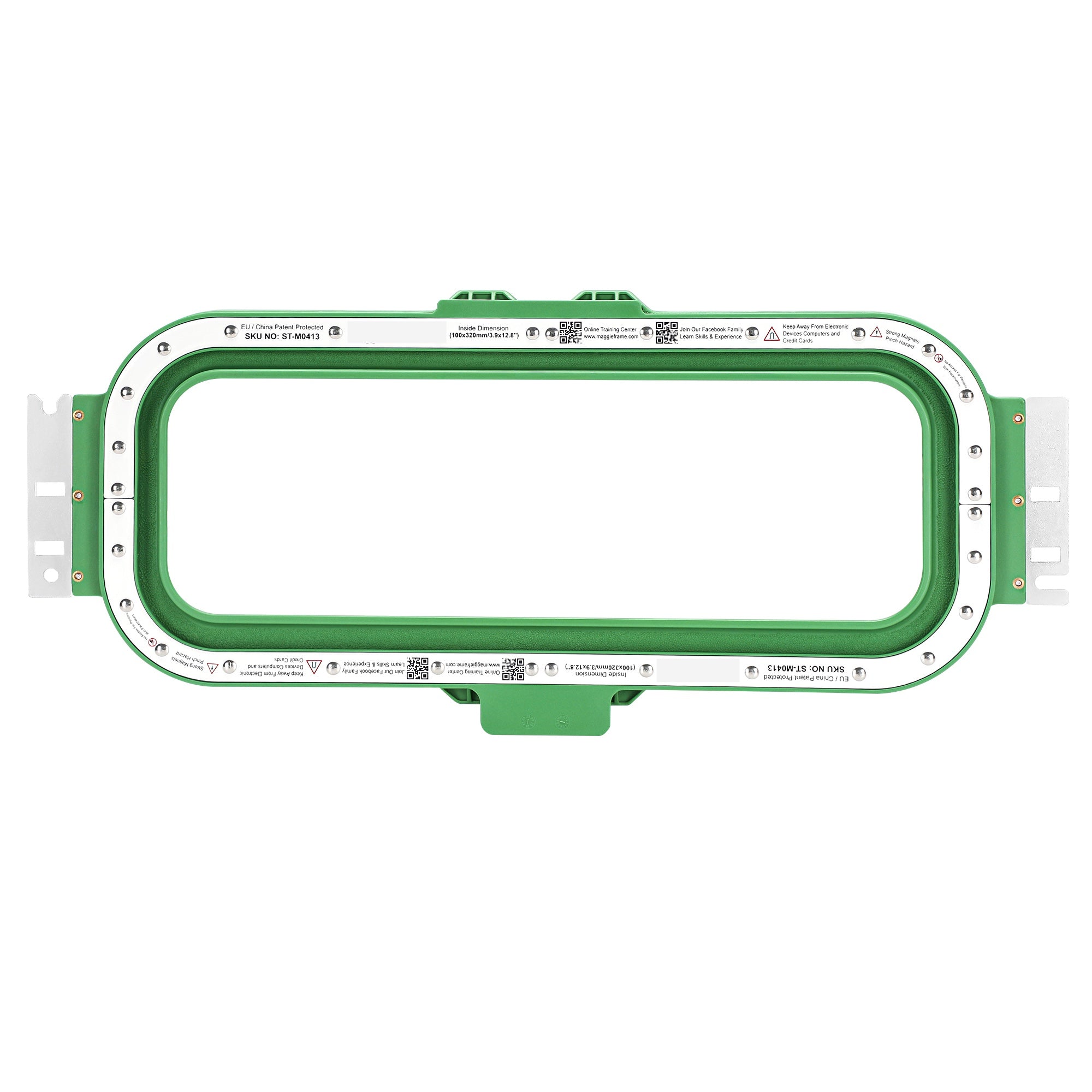 Magnetic Embroidery Hoop for Brother PR Machines - Magnetic Frame 100mm x 320mm