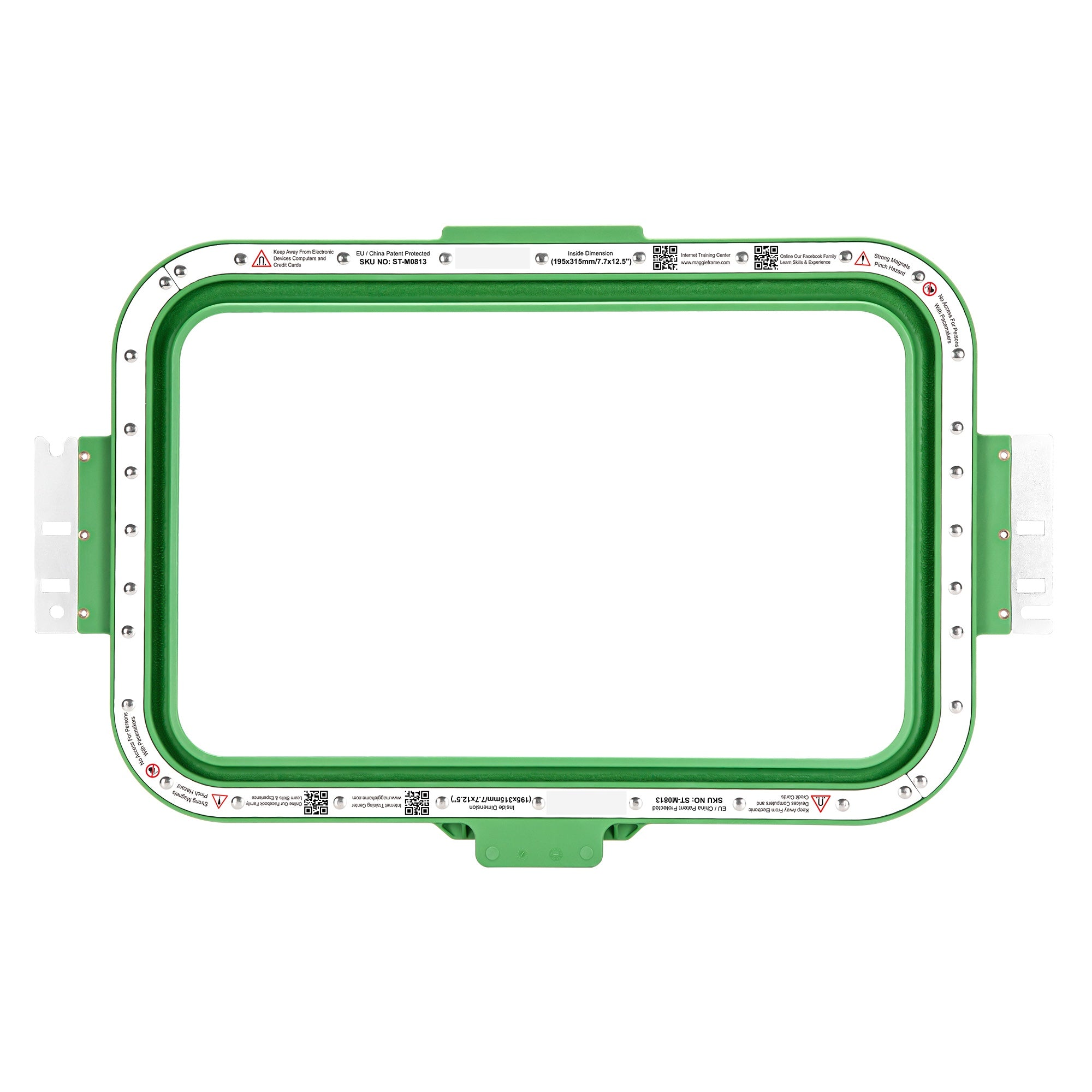 Magnetic Embroidery Hoop for Brother PR Machines - Magnetic Frame 195mm x 315mm