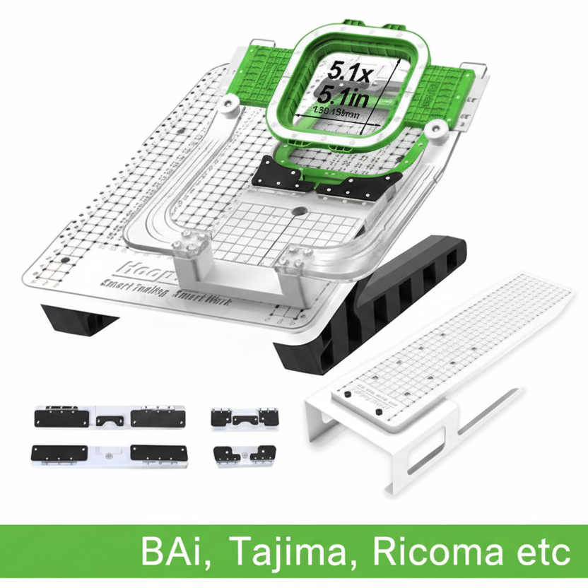 BAi Hooping Station starter Set with 13.5cm magnetic Hoop (Tajima, Riccoma etc)