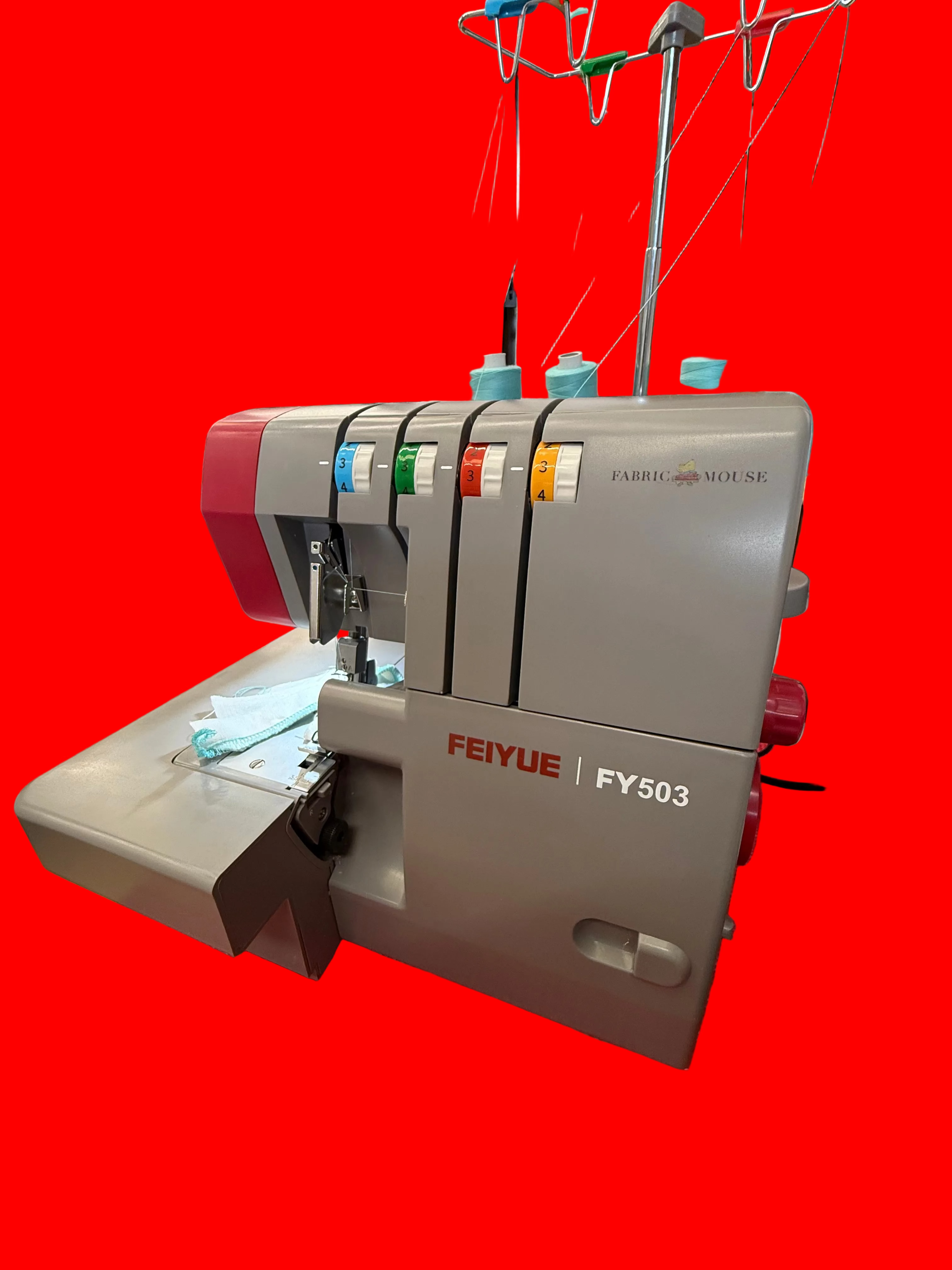 FY503 Heavy Duty Overlocker | FEIYUE x Fabric Mouse 4 Thread