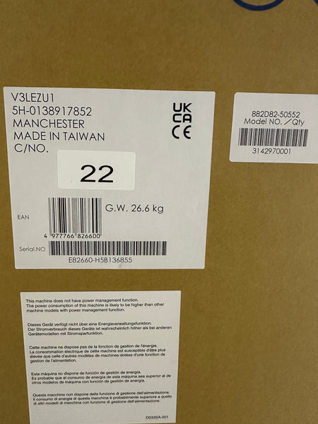 Brother Innovis V3LE | Harrogate Display Model (FMHGV3)