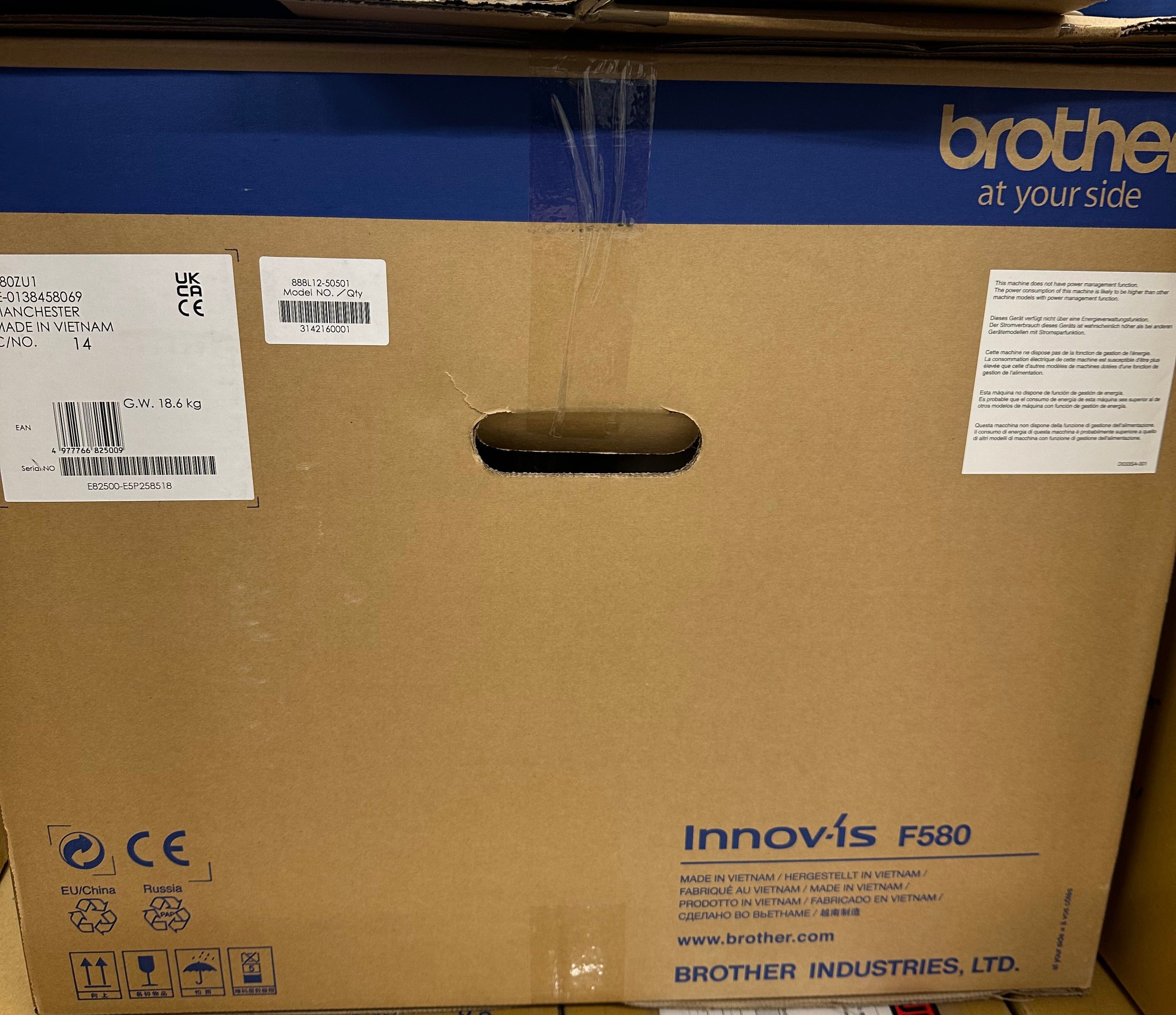 Brother F580 | Harrogate Display Model