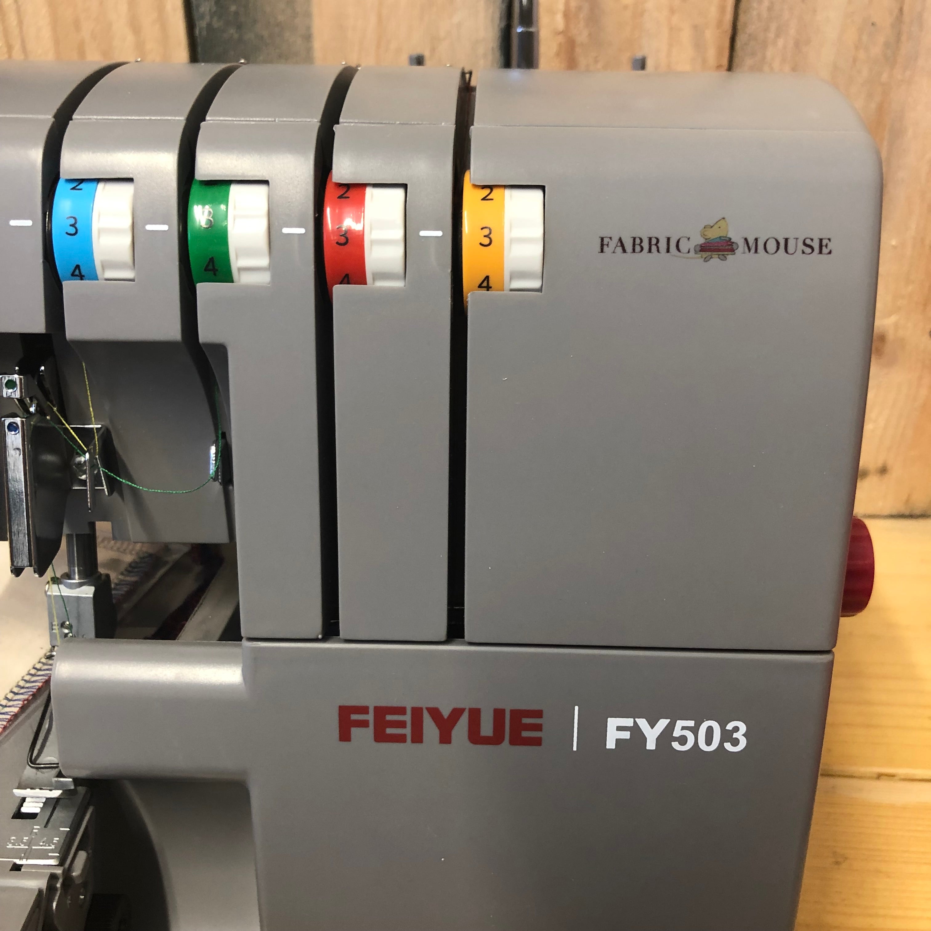 FY503 Heavy Duty Overlocker | FEIYUE x Fabric Mouse 4 Thread