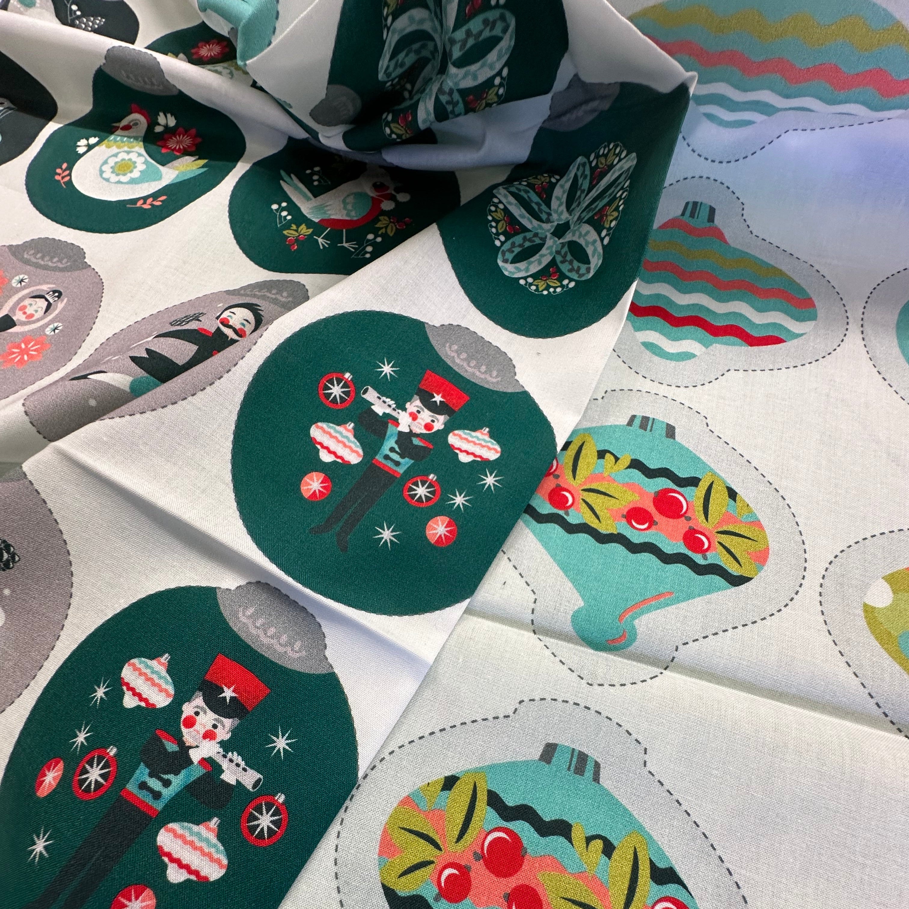 XP058 12 Days of Christmas Panel for Ink & Arrow | QT Fabrics