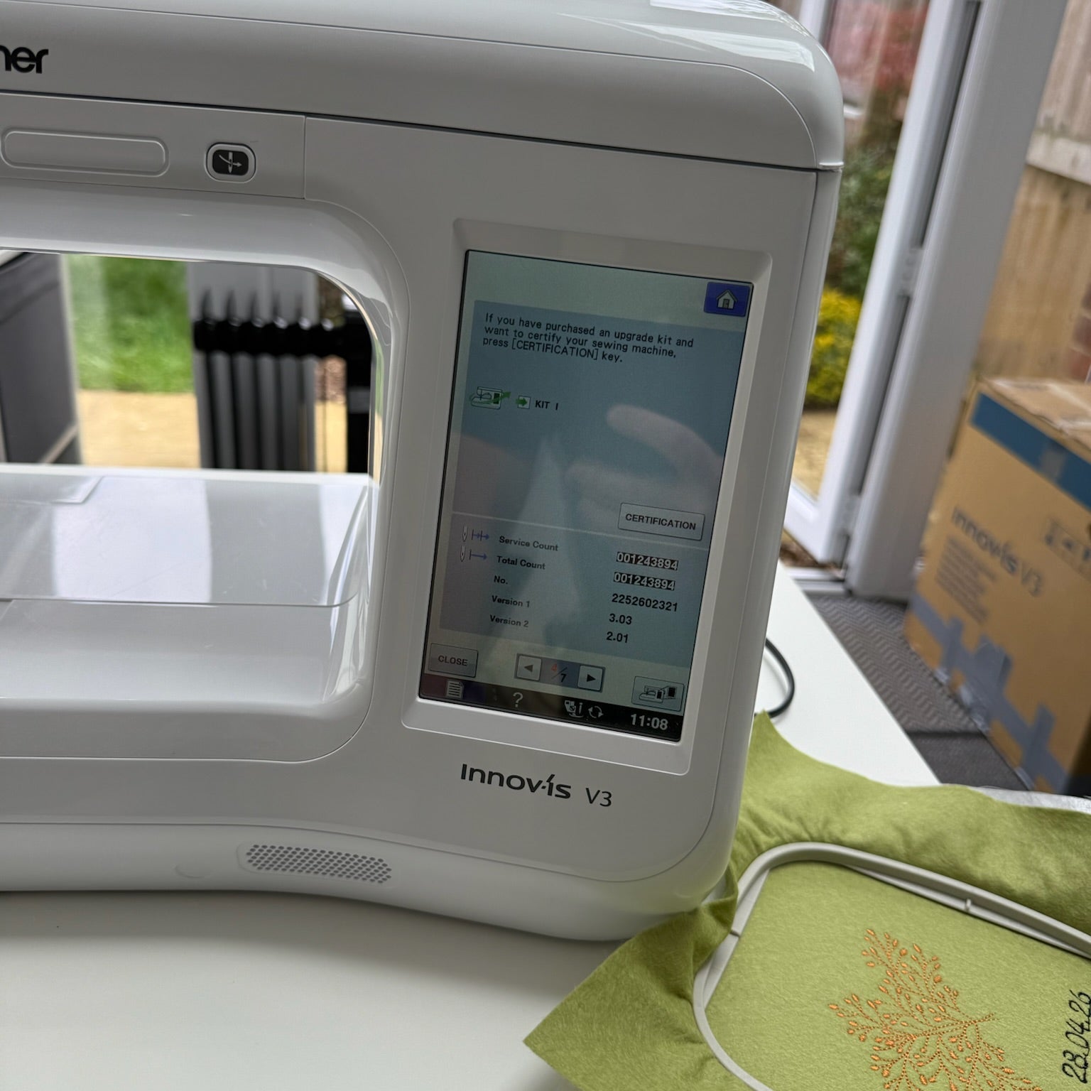 Brother Innovis V3 with PE10 | Pre-Loved Machine & Software