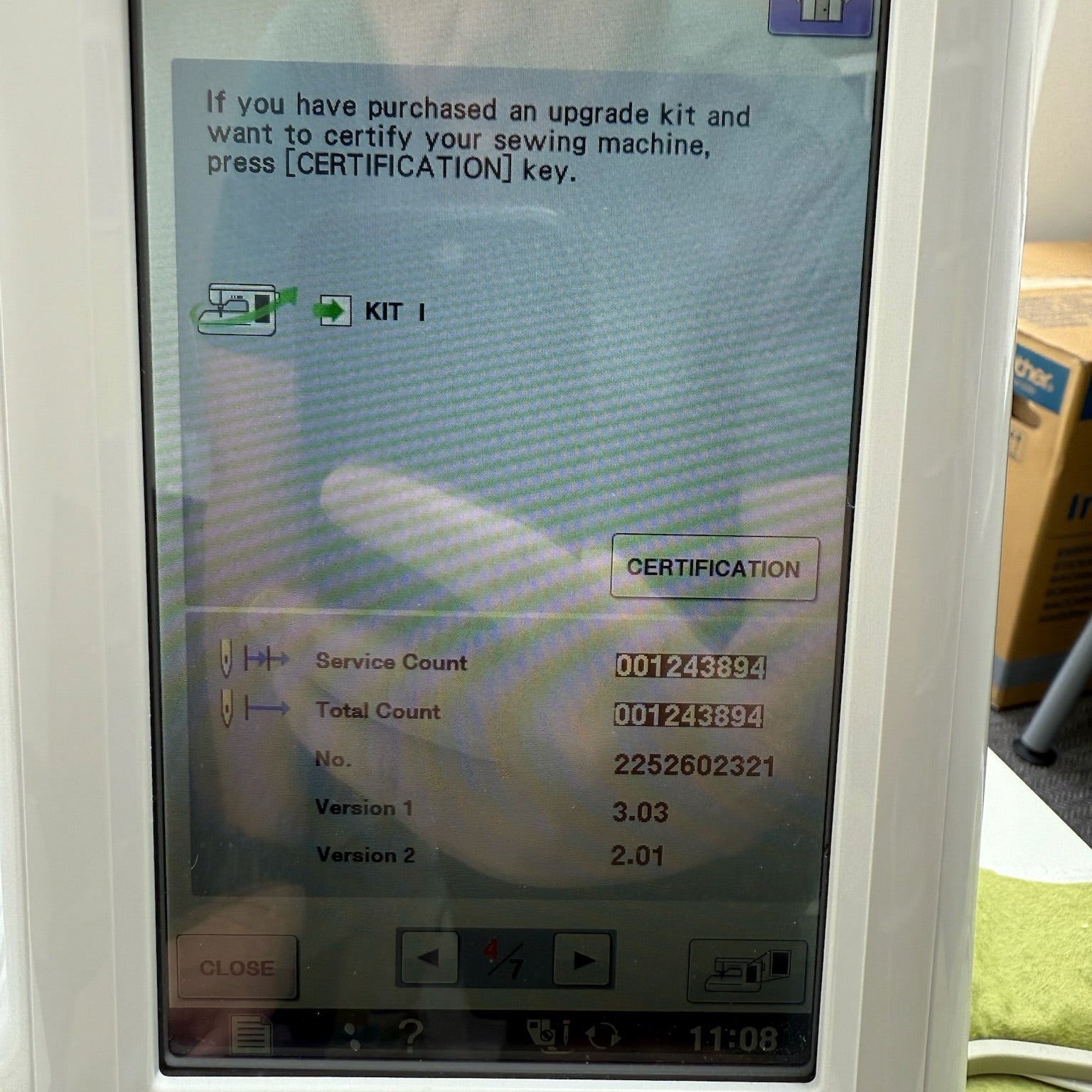 Brother Innovis V3 with PE10 | Pre-Loved Machine & Software
