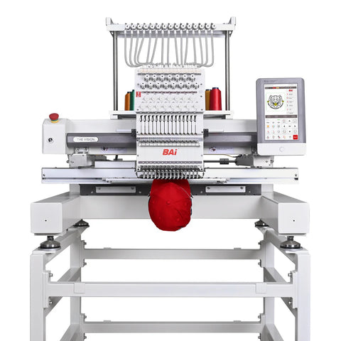 THE VISION | 15 Needle Commercial Embroidery Machine | BAi Embroidery Machines